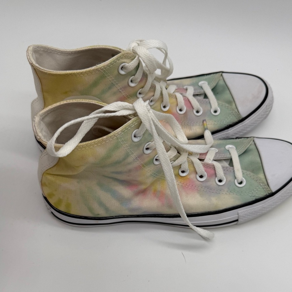 Converse Chuck Taylor All Star High Top Tie Dye Pastel Sneakers Womens 8.5